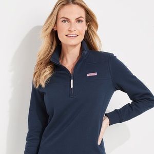 Vineyard Vines Womens Navy Blue XL Shep Shirt